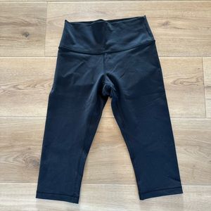 Lululemon Black Shorts (Size 8)